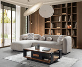 Hanna Sand Boucle LAF 110" Sectional