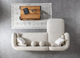 Hanna Sand Boucle LAF 110" Sectional