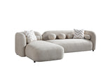 Hanna Sand Boucle LAF 110" Sectional