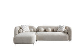 Hanna Sand Boucle LAF 110" Sectional