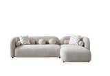 Hanna Sand Boucle RAF 110" Sectional