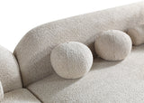 Hanna Sand Boucle LAF 110" Sectional