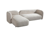 Hanna Sand Boucle LAF 110" Sectional