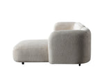 Hanna Sand Boucle RAF 110" Sectional