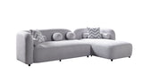 Hanna Gray Boucle RAF 110" Sectional