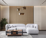 Hanna Gray Boucle RAF 110" Sectional