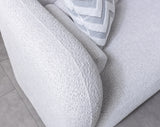 Hanna Gray Boucle RAF 110" Sectional