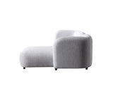 Hanna Gray Boucle RAF 110" Sectional