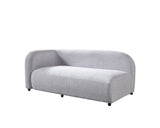 Hanna Gray Boucle RAF 110" Sectional