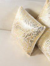Belly Ivory Velvet Sofa 92" & Loveseat 76"