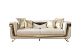 Belly Ivory Velvet Sofa 92" & Loveseat 76"