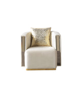 Belly Ivory Velvet Sofa 92" & Loveseat 76"
