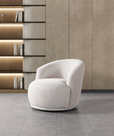 Emily Ivory Velvet Sofa 91" & Loveseat 81"