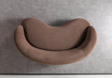 Emily Coffee Velvet Sofa 91" & Loveseat 81"