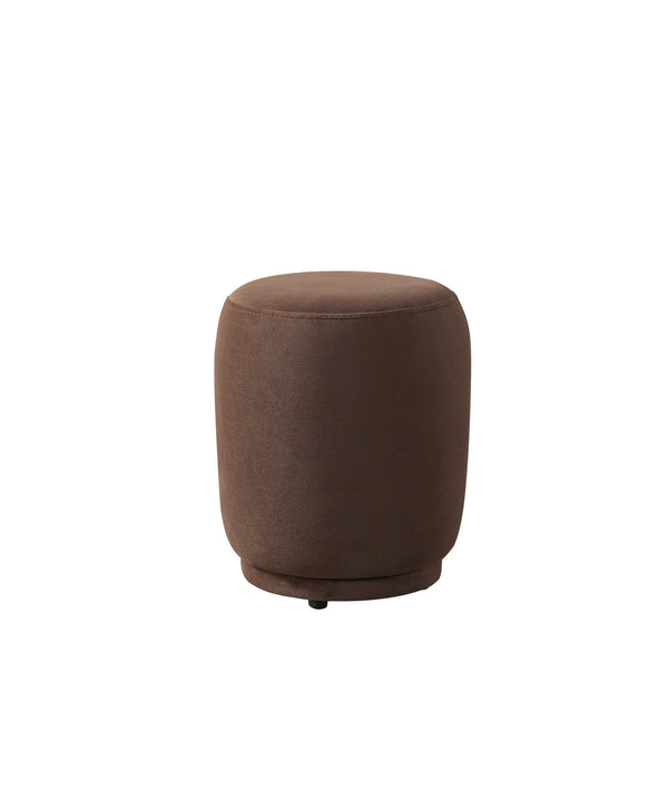 Ava Coffee Velvet Stool