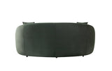 Emily Green Velvet Sofa 91" & Loveseat 81"