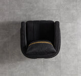 Carlina Black Velvet Sofa & Loveseat view 23