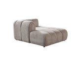 Lis Sand Boucle Double Chaise 147" Sectional view 19