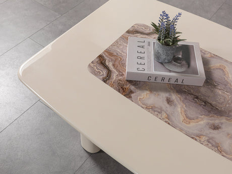 Carlina Ivory Coffee Table view 4
