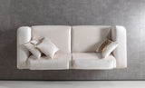 Fabiana Ivory Velvet Sofa & Loveseat view 13