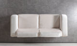 Fabiana Ivory Velvet Sofa view 11