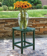 Sundown Green Shores 2 Adirondack Chairs with End table