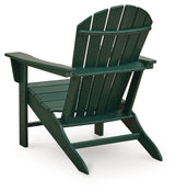 Sundown Green Shores 2 Adirondack Chairs with End table