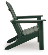Sundown Shores Green Adirondack Chair