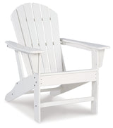 Sundown White Treasure Outdoor Chair with End Table