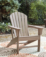Sundown Driftwood Treasure Outdoor Chair with End Table