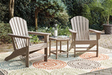 Sundown Driftwood Treasure 2 Outdoor Chairs with End Table