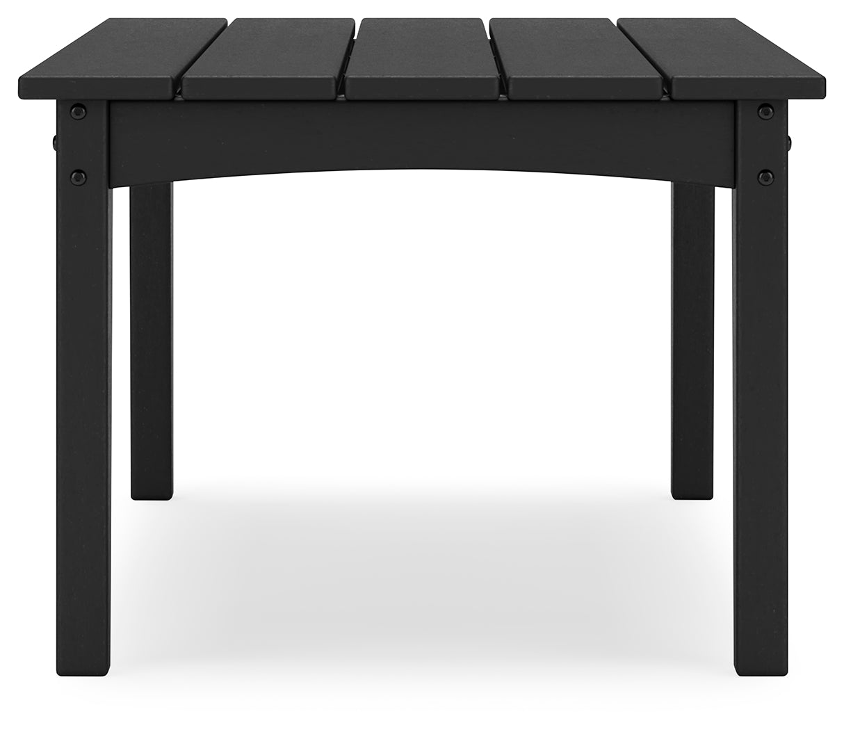 Hyland Wave Black Outdoor Coffee Table