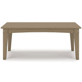 Hyland Wave Driftwood Outdoor Coffee Table