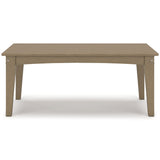 Hyland Wave Driftwood Outdoor Coffee Table