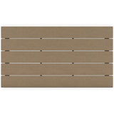 Hyland Wave Driftwood Outdoor Coffee Table