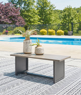 Bree Zee Brown Outdoor End Table - Ella Furniture