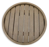 Marina Sun Beige Outdoor End Table