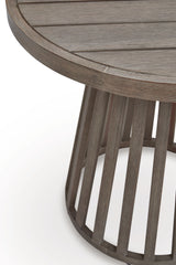 Joy Lagoon Beige Outdoor Chairs with Cushions/Table (Set of 3)