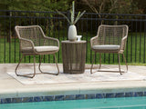 Majors Beach Beige Outdoor Table and 2 Chairs