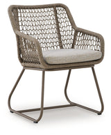 Majors Beach Beige Outdoor Table and 2 Chairs