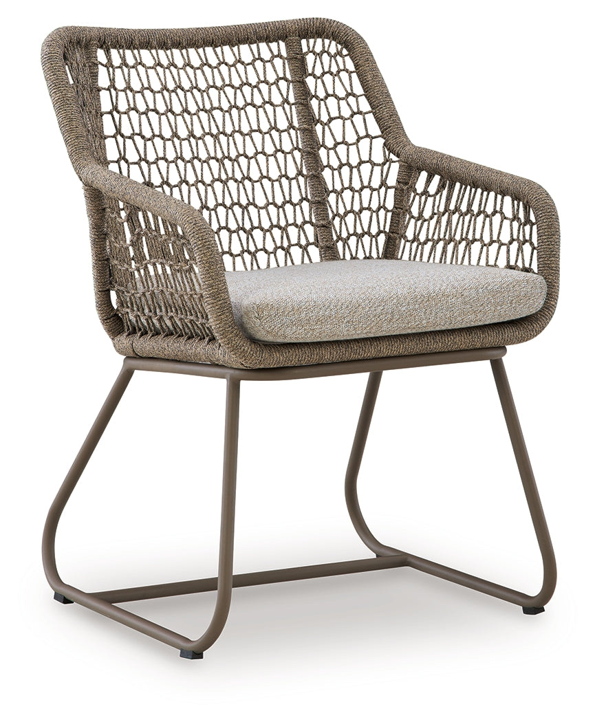 Majors Beach Beige Outdoor Table and 2 Chairs