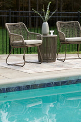 Majors Beach Beige Outdoor Table and 2 Chairs