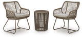 Majors Beach Beige Outdoor Table and 2 Chairs