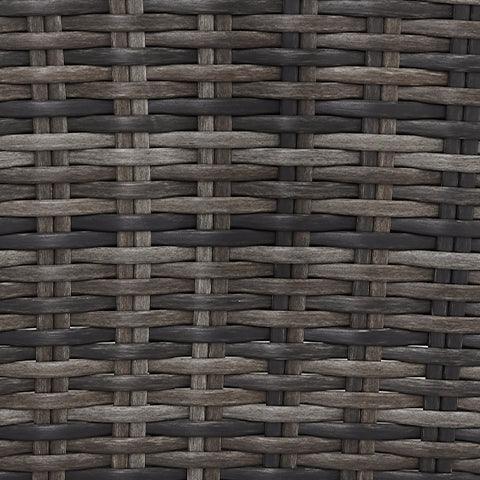 Oasis Court Gray Outdoor Sofa Chairs Table Set (Set of 4)