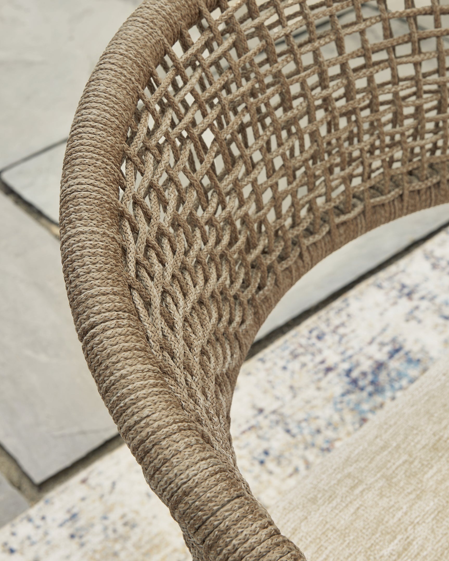Orchard Beige Beach Outdoor Dining Table and 4 Chairs