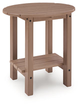 Grover Beach Driftwood Outdoor End Table