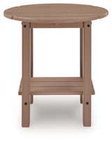 Grover Beach Driftwood Outdoor End Table