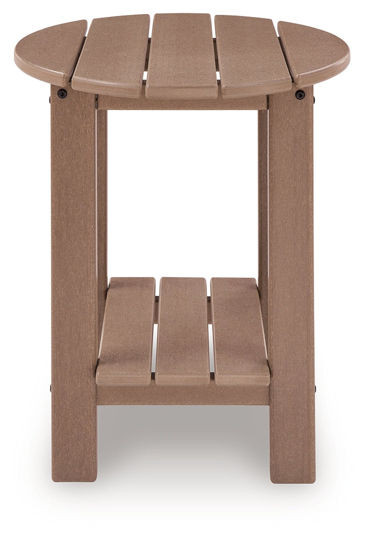 Grover Beach Driftwood Outdoor End Table