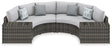 Harbor Court Gray 4-Piece Outdoor Sectional - Ella Furniture