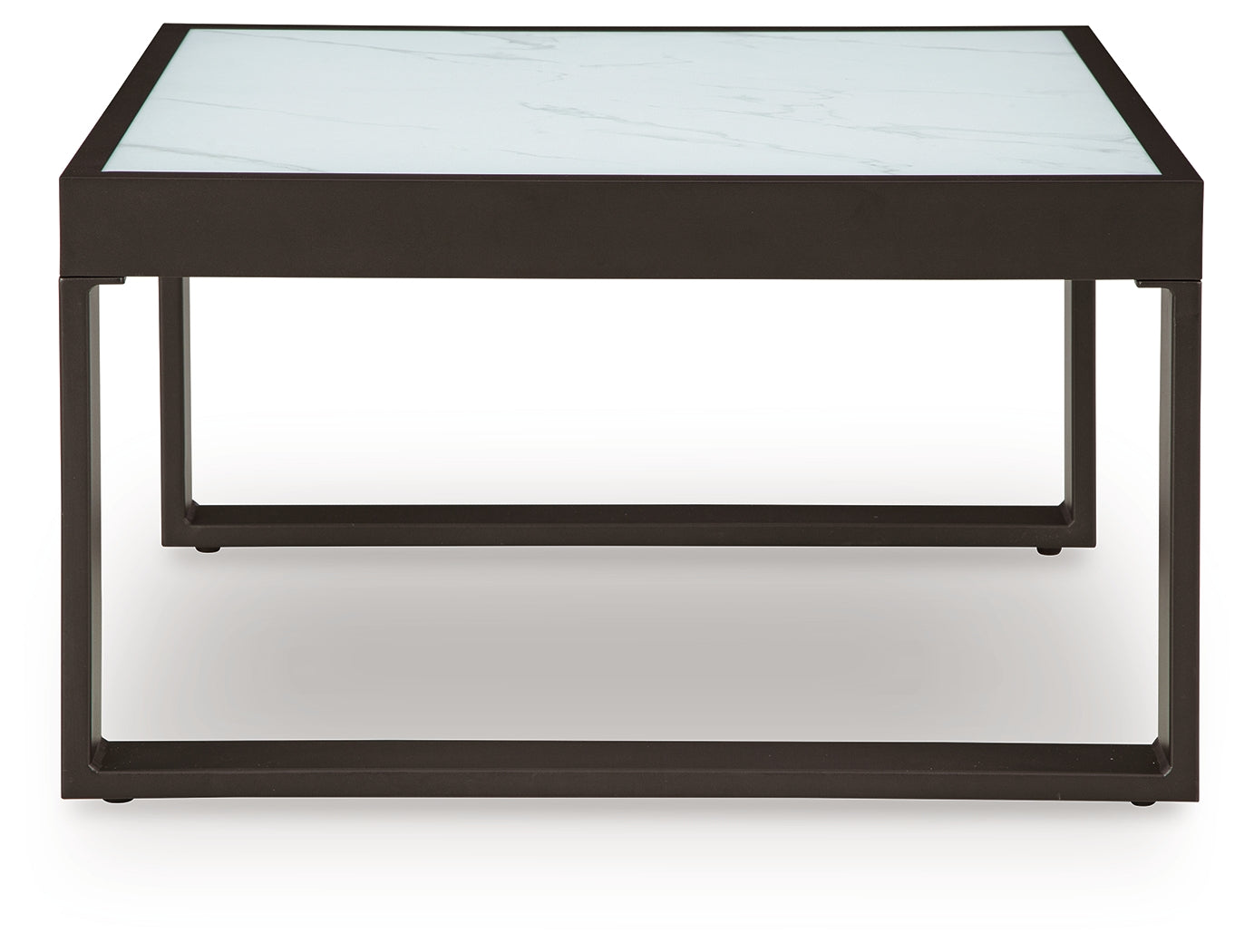 Beachloft Black 8-Piece Sectional with Ottoman and Coffee Table
